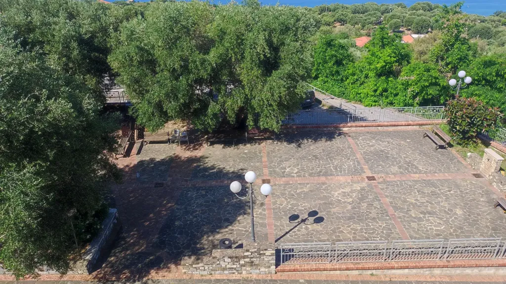 Vista aerea - Apartment with Balcony and Terrace in Ascea