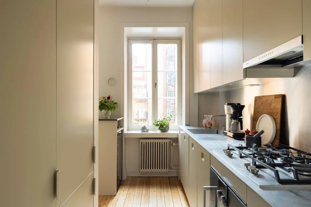 Cuisine - Parisian-Style Flat with Balcony in Vasastan