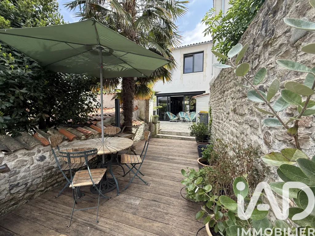 Terrasse - Villa rénovée avec vue mer à Saint-Martin-de-Ré