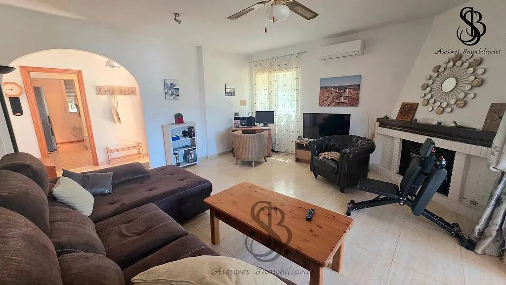 Séjour - Chalet with Pool and Terrace in Busot
