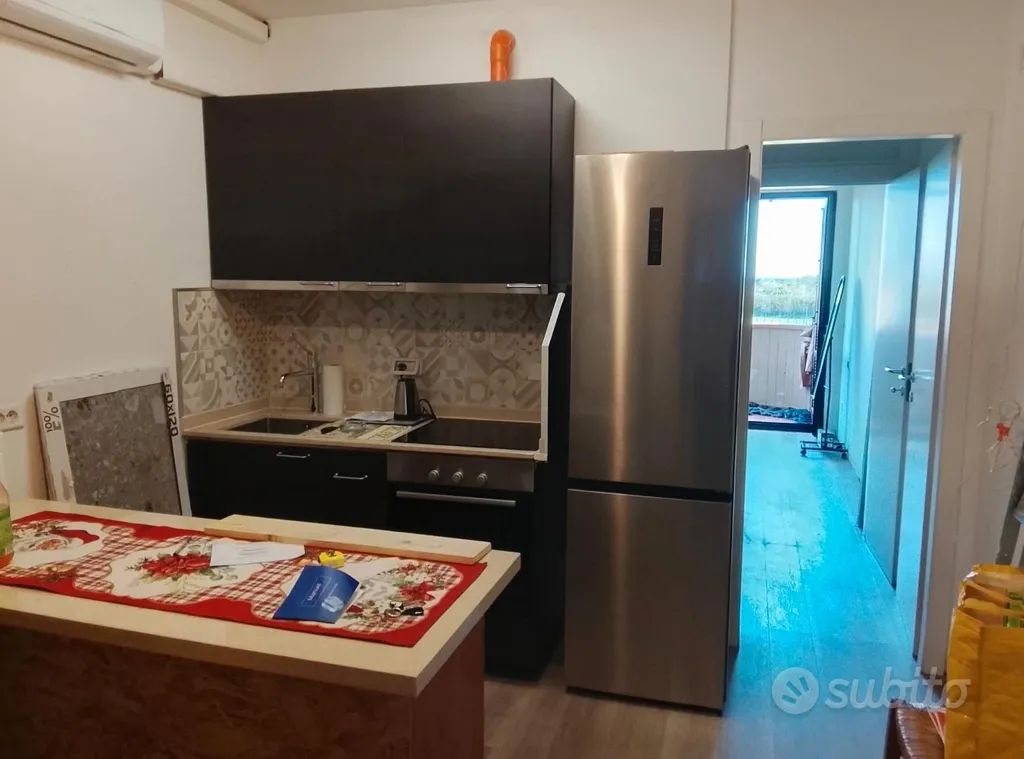Köök - Twin-Occupancy Flat with Parking in Massa e Cozzile