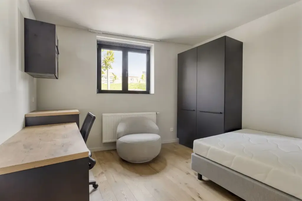 Chambres - Résidence Étudiante avec Terrasse à Louvain