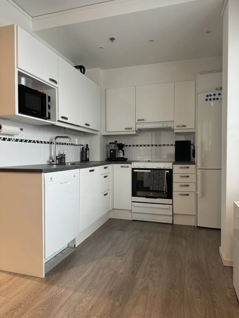 Cuisine - Modern Flat with Balcony in Imatra