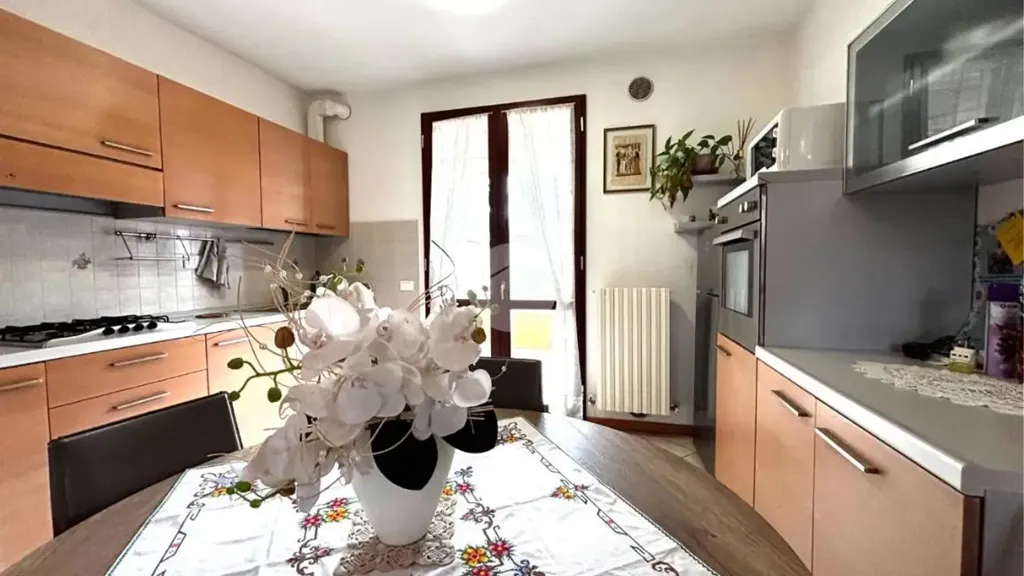 Köök - 3-Bedroom Apartment with Balcony in Fano