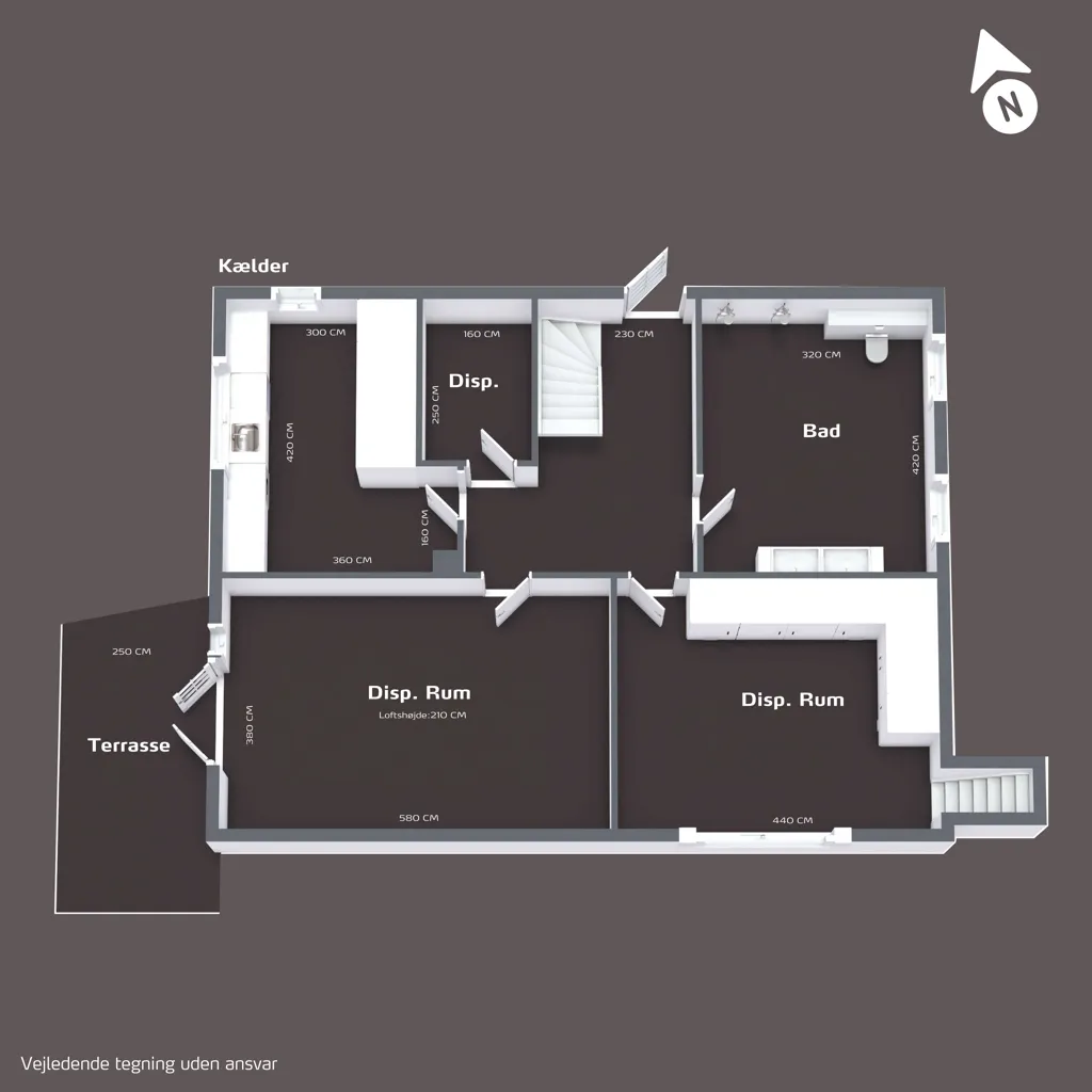 Plan - Villa with Solar Panels near Køge Torv