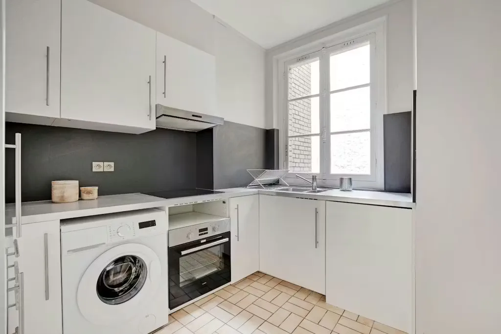 Cuisine - Furnished Flat with Internet in Paris