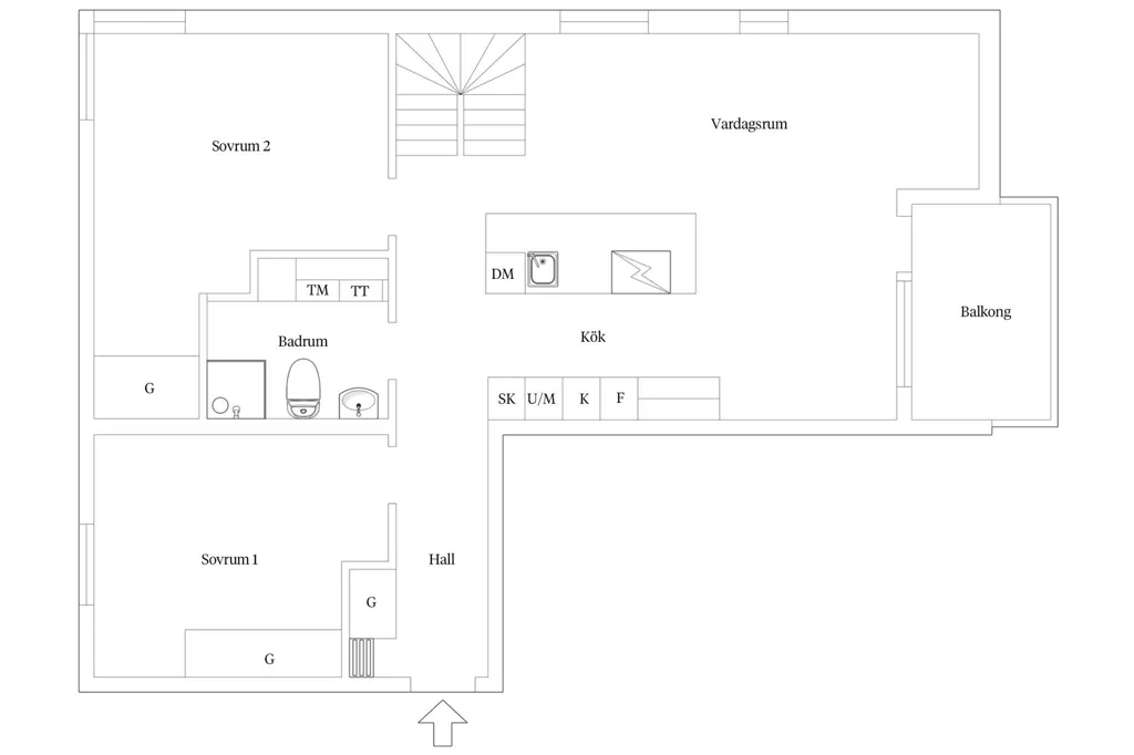 Appartement 4 pièces à Göteborgs kommun