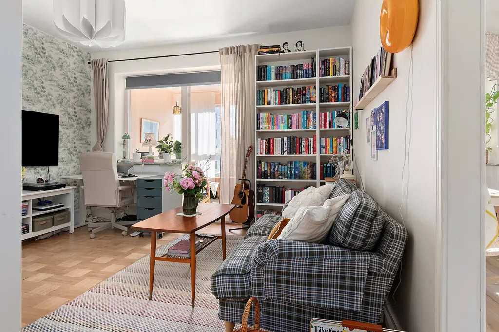 Soggiorno - Apartment with Balcony in Central Ystad