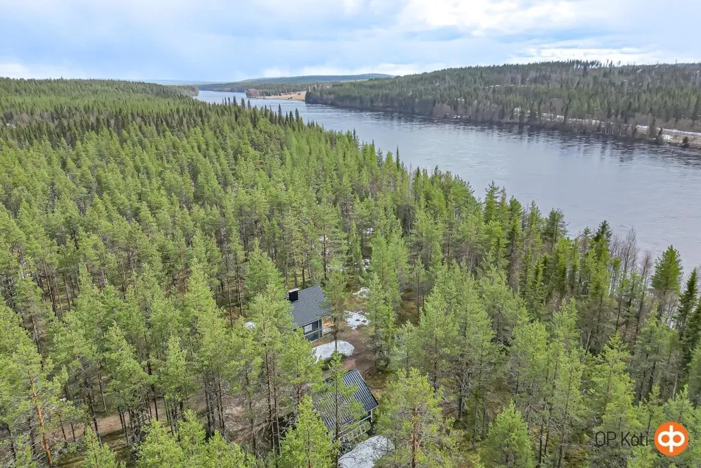 Õhuvaade - Wooden Cottage with Sauna by Muoniojoki