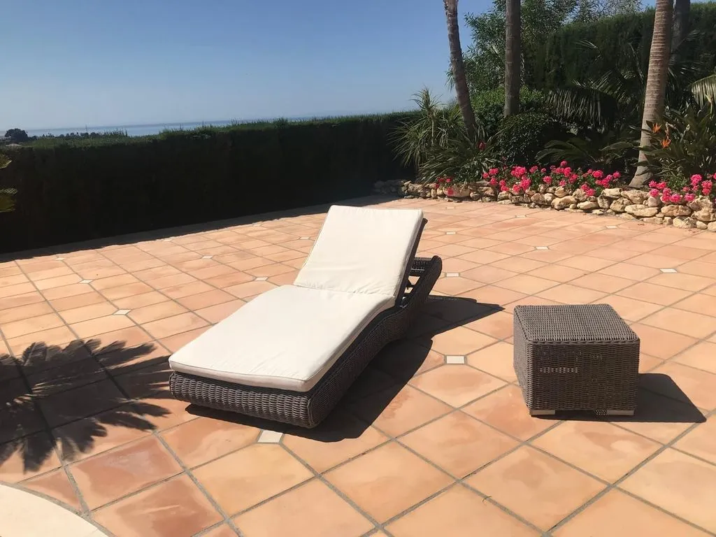 Terrasse - Luxury Villa with Sea View in Benahavís
