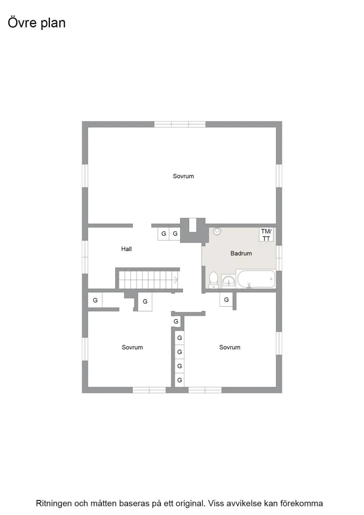 Plan - Charming House with Lake View in Röbjörkeby
