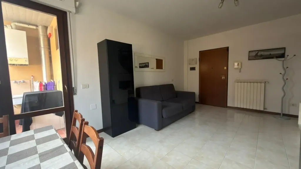 Séjour - Two-Level Apartment with Balcony in Florence