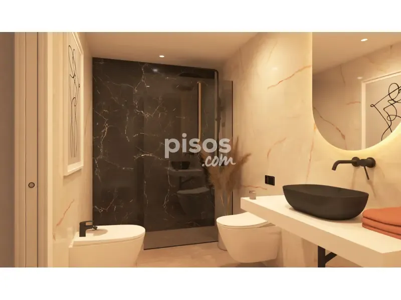 Salles de bain - New Flat with Terrace in El Ejido