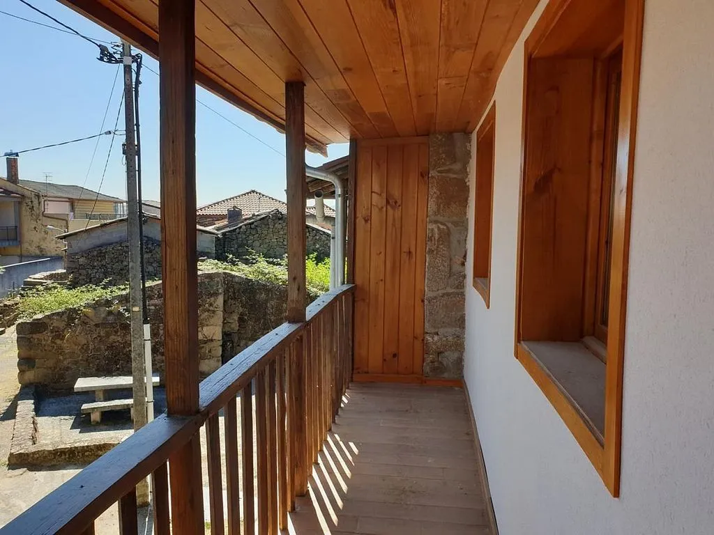 Balcon - Chalet with Terrace in Barbadás