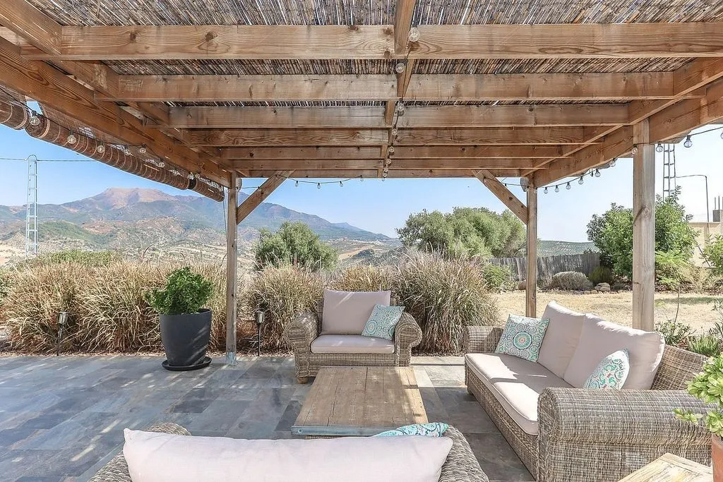 Terrasse - Rustic House with Pool in Tolox