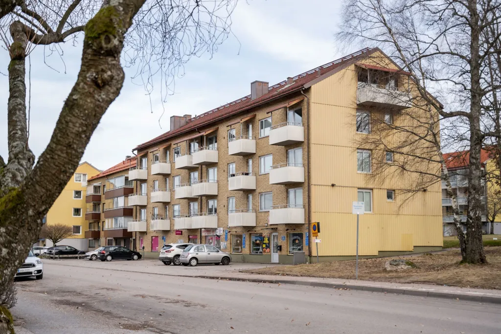 Exterior - Two-Bedroom Flat with Balcony in Sjöbo