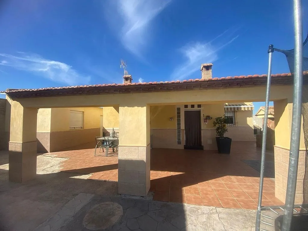 Terrasse - Chalet with Garden in Cañada Hermosa