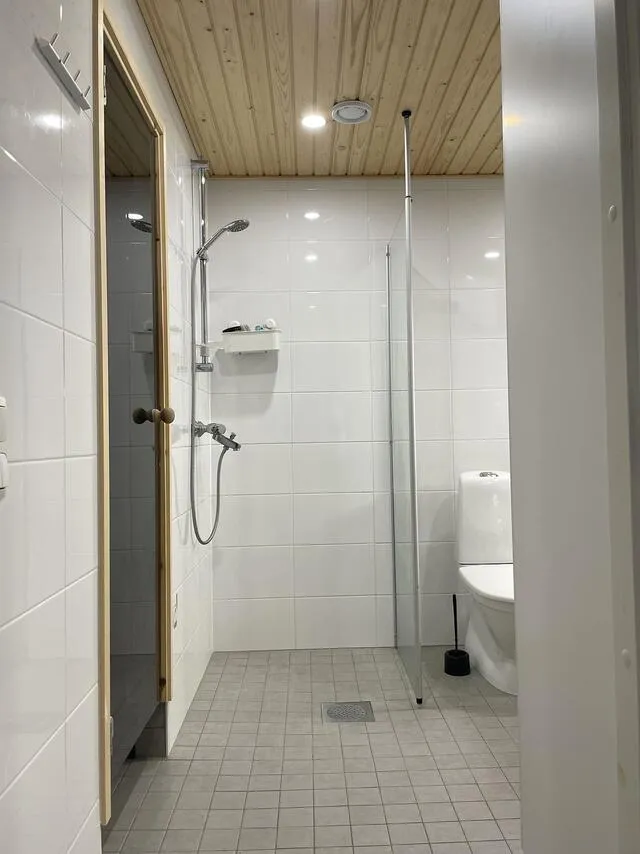 Salles de bain - Modern Apartment with Sauna in Oulu