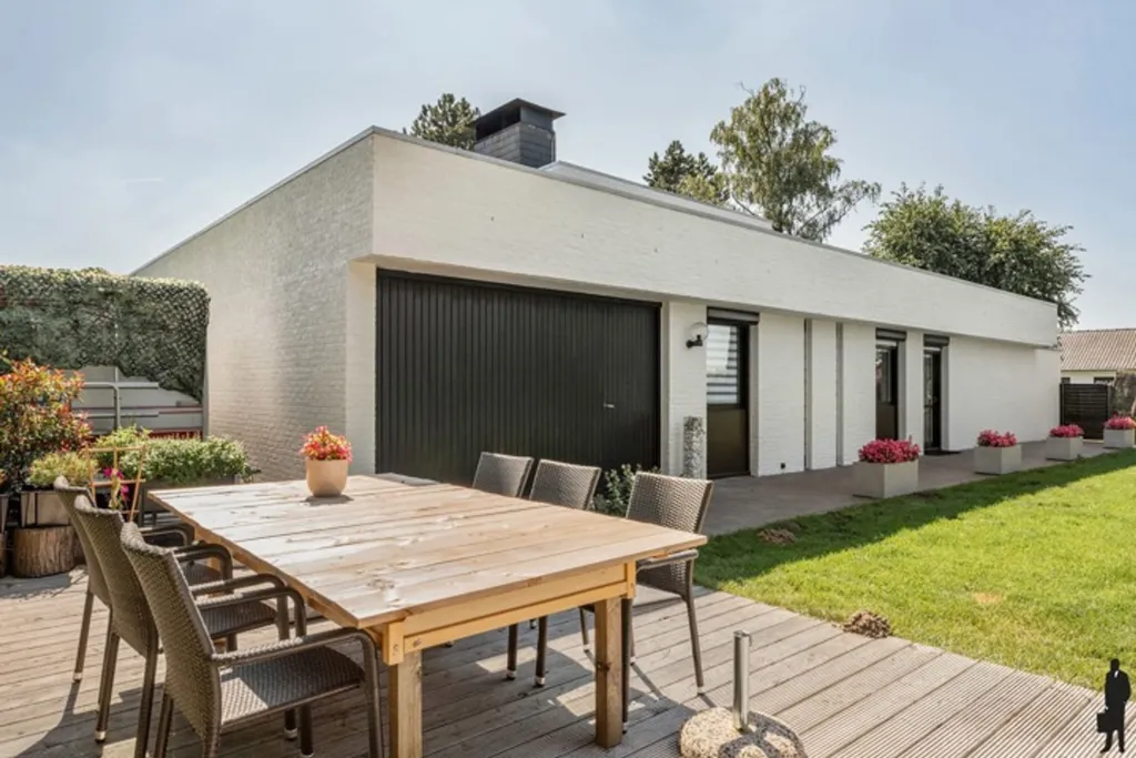 Terrasse - Architectenwoning avec Piscine à Turnhout
