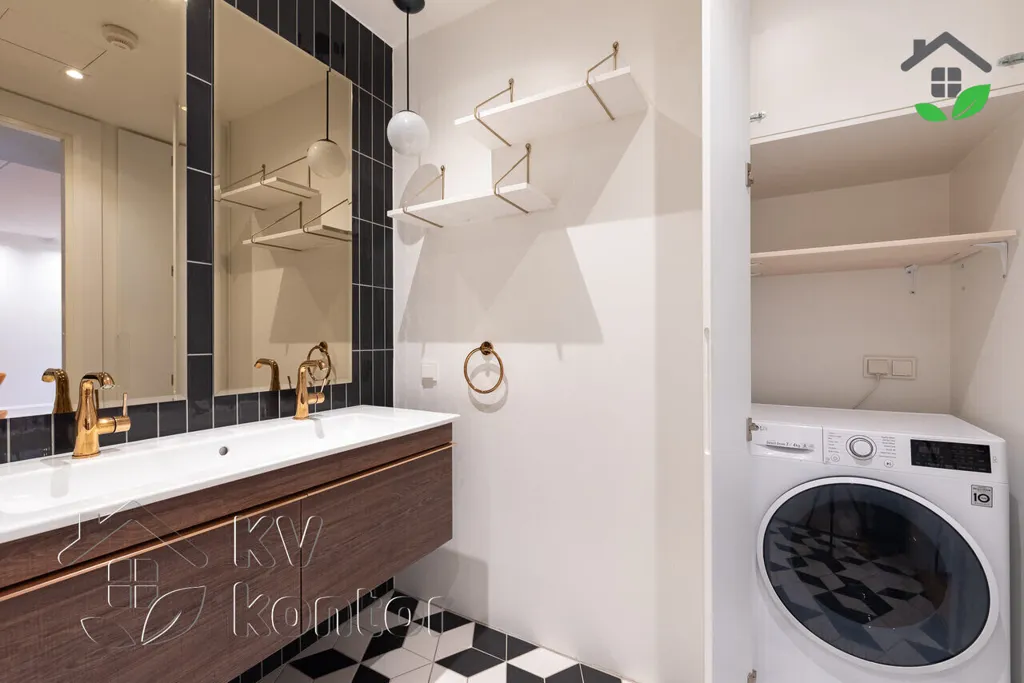 Salles de bain - Design Apartment with Terrace in Tallinn Centre