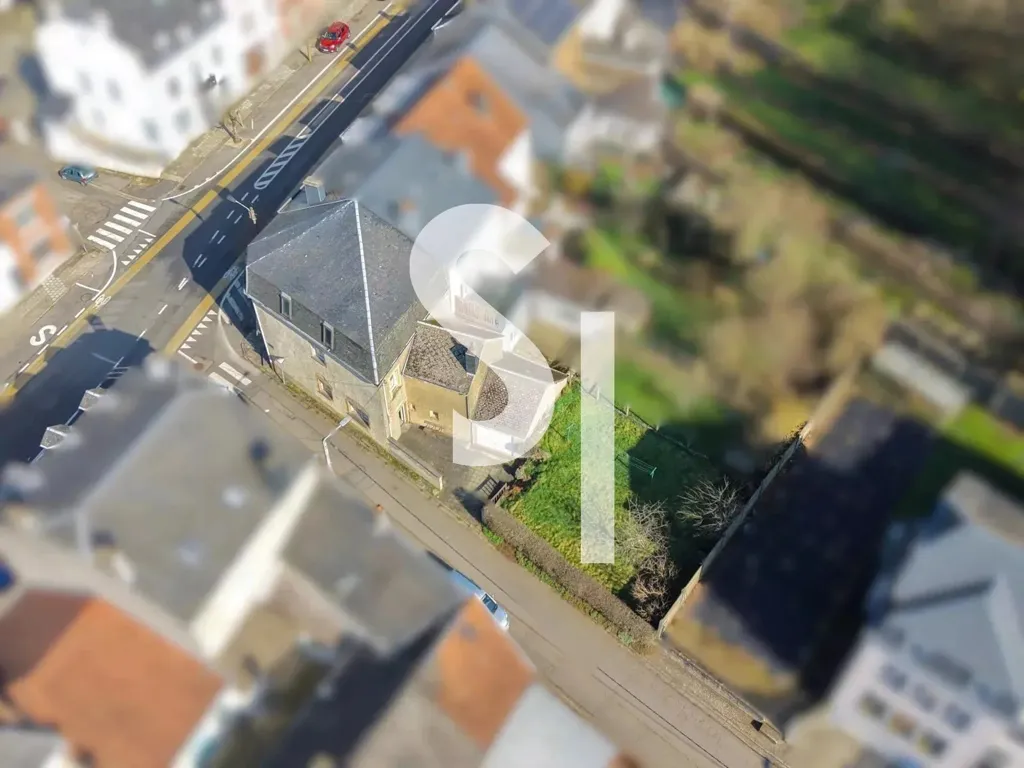 Vue aérienne - Maison à Rénover avec Jardin à Saint-Mard