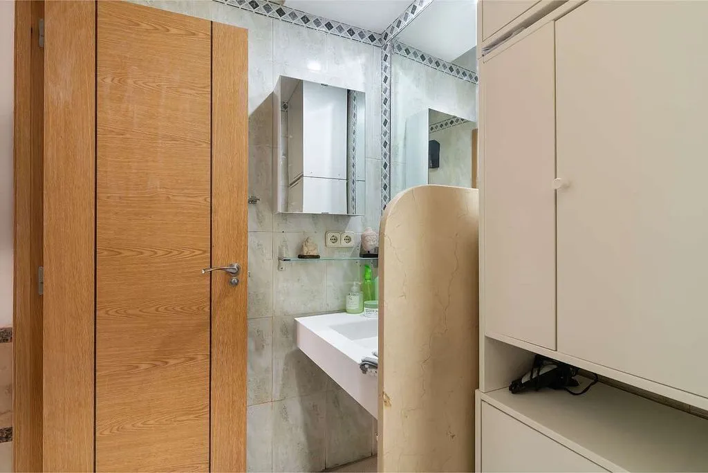 Salles de bain - Duplex Flat with A/C in Opañel