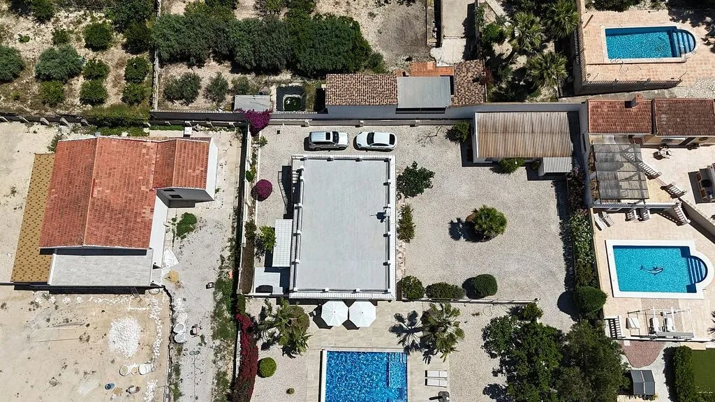 Vue aérienne - Modern Chalet with Pool in Busot