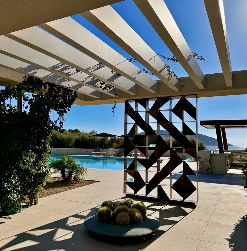 Piscina - Seafront Villa with Pools in Mavro Lithari