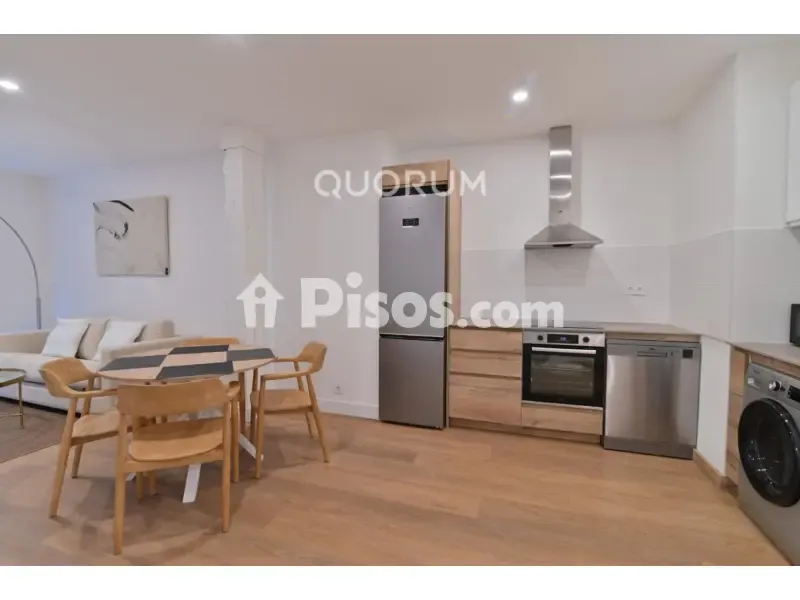 Köök - Renovated Flat with Balcony in Alameda de Urquijo