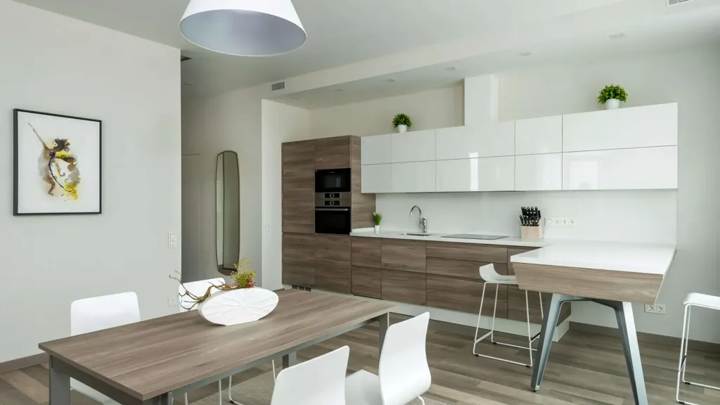 Cuisine - Modern Villa with South-Facing Terrace in Brugine