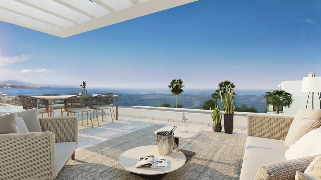 Terrass - Sea View Apartment with Pool in Casares