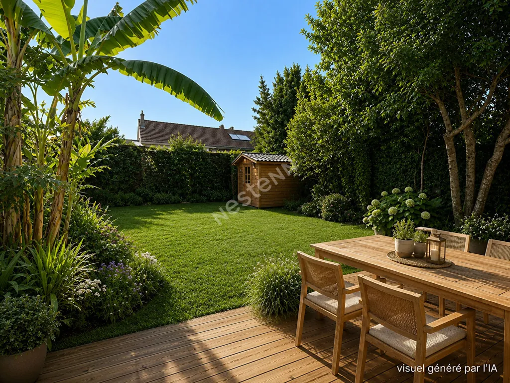 Garden - 1930s House with Garden in Nantes