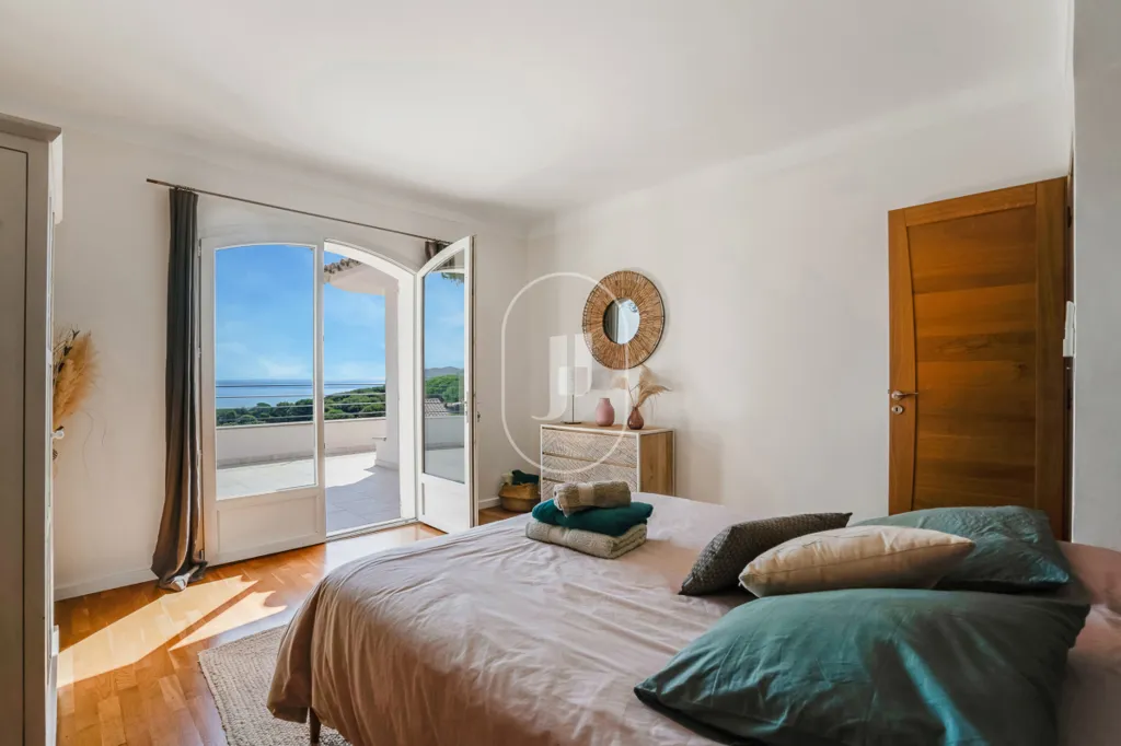 Chambres - Villa avec Vue Mer et Piscine à Sainte-Maxime