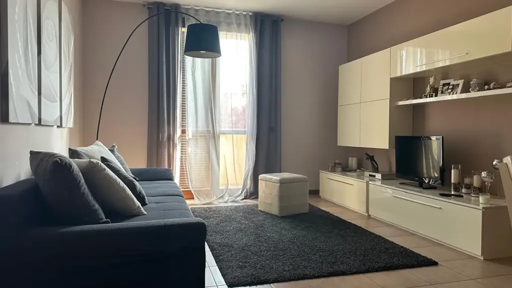 Séjour - Modern Flat with Balcony in Rottofreno