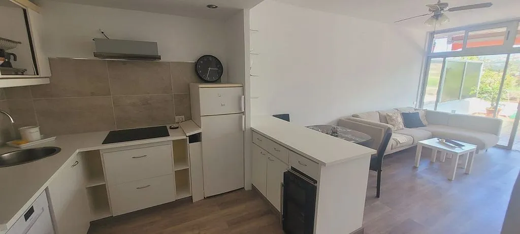 Kitchen - Studio with Terrace and Pool in Puerto de la Cruz
