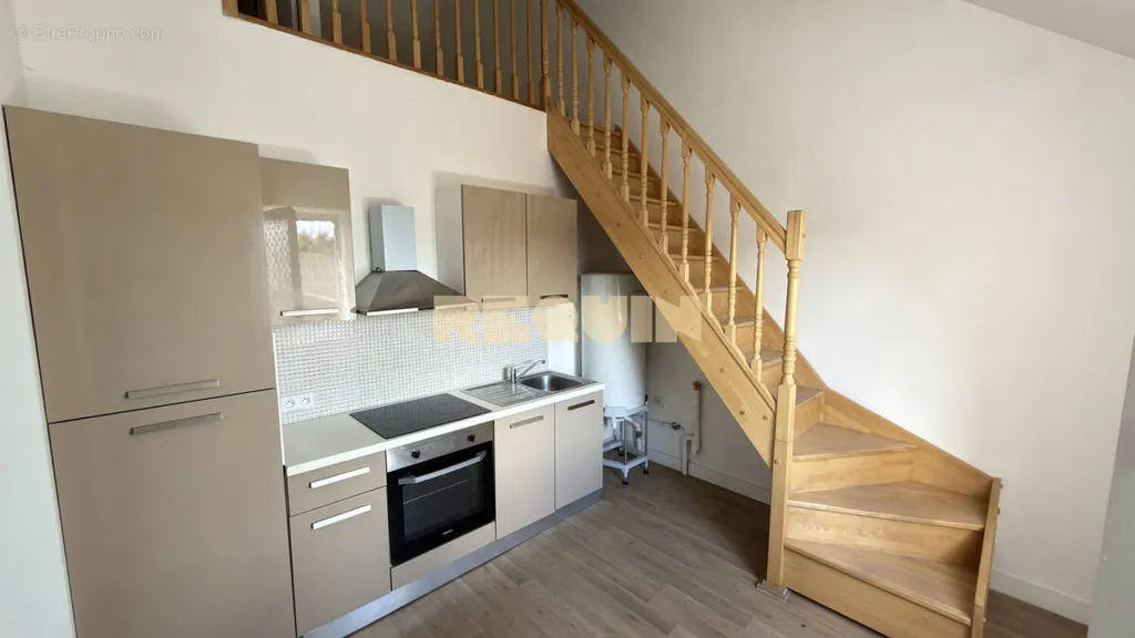 Köök - Duplex Apartment with Balcony in Lille Wazemmes