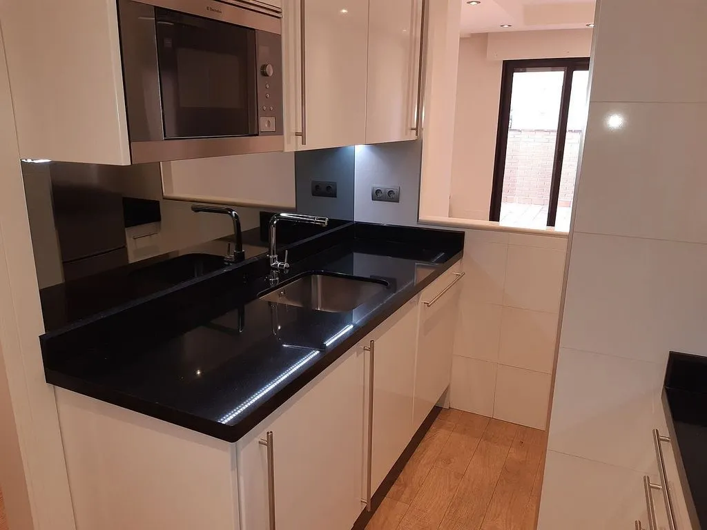 Cuisine - Apartment with Terrace in Valladolid Centre