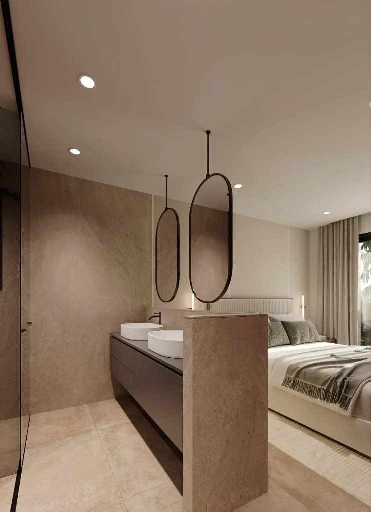 Salles de bain - Contemporary Villa with Pool in Villaricos