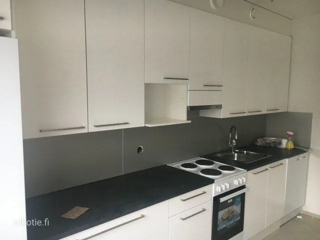 Köök - Renovated Apartment with Balcony in Seinäjoki