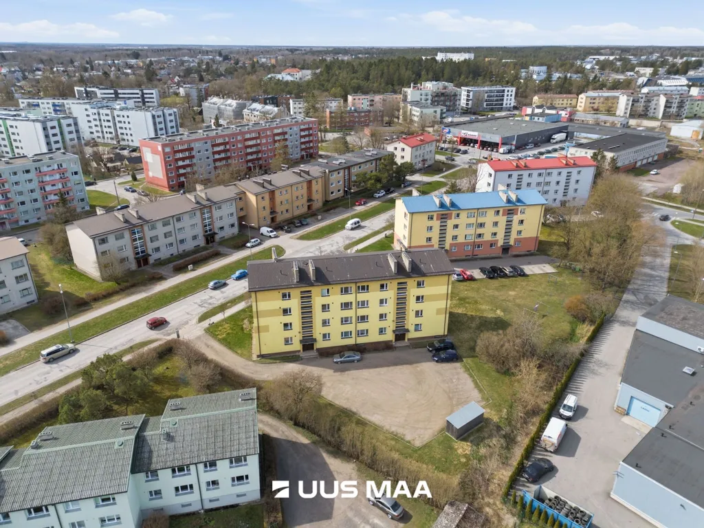 Vue aérienne - Renovated Apartment on Top Floor in Keila