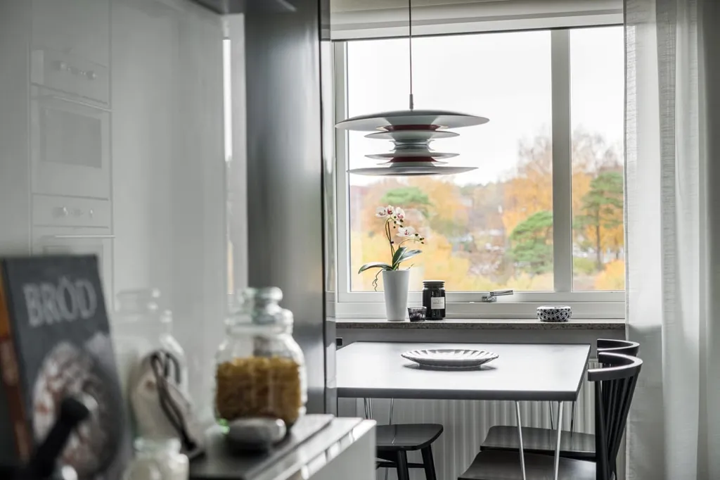 Salle à manger - Apartment with Balcony and View in Göteborg