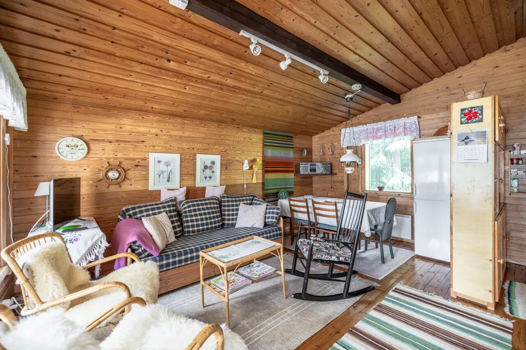 Soggiorno - Cottage with Sauna by Kyyvesi Lake
