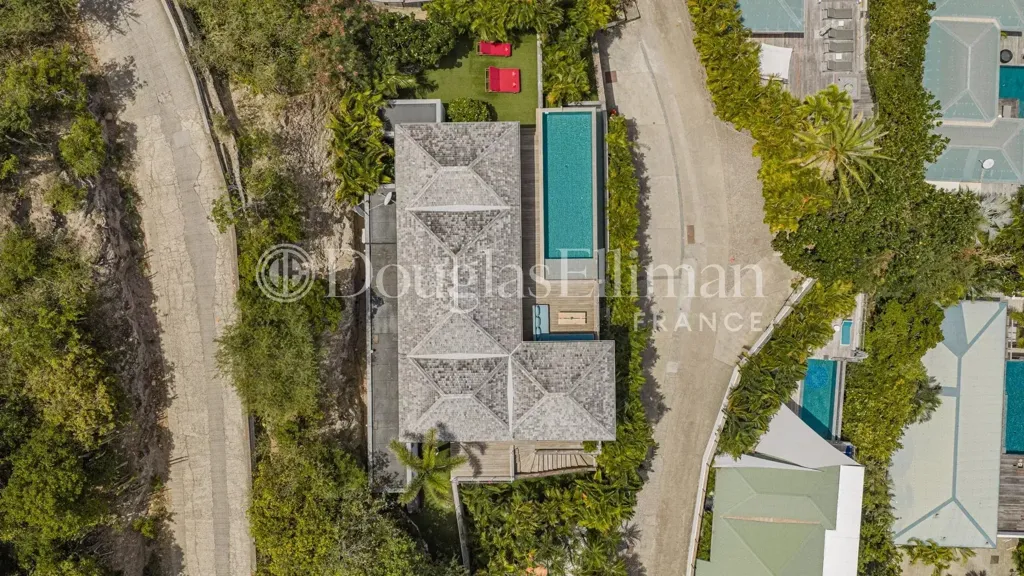 Õhuvaade - Villa with Panoramic Views in Pointe Milou