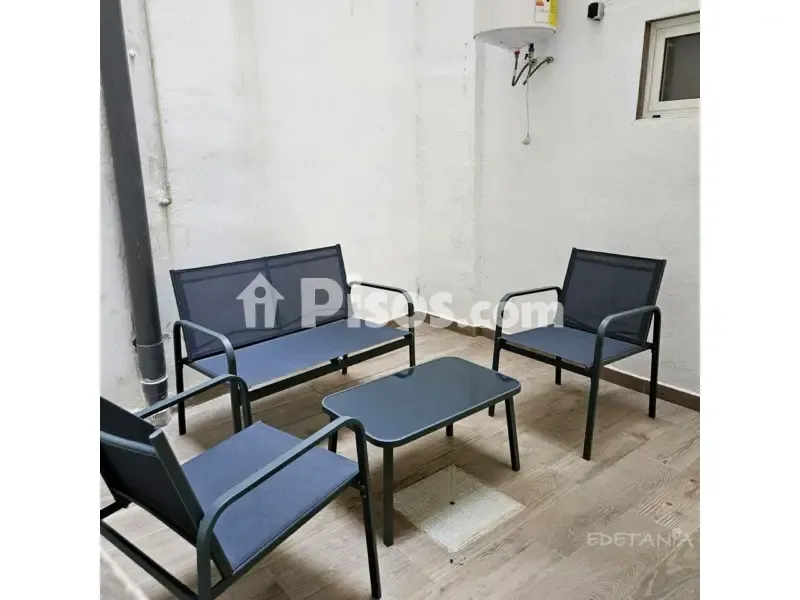 Garden - Furnished Flat with Terrace in Moncada