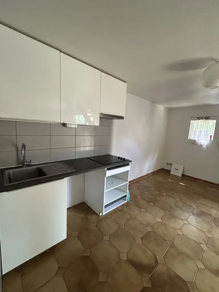 Cuisine - Appartement F2 avec Jardin à Prades-le-Lez