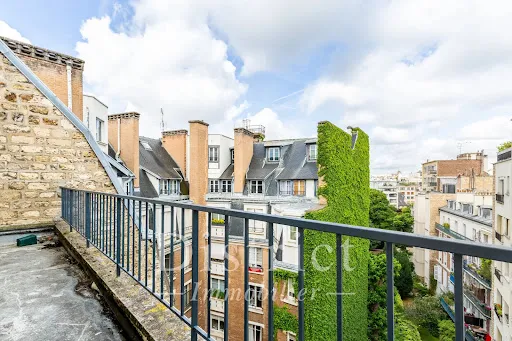 Balcon - Appartement avec terrasses à Paris 16ᵉ