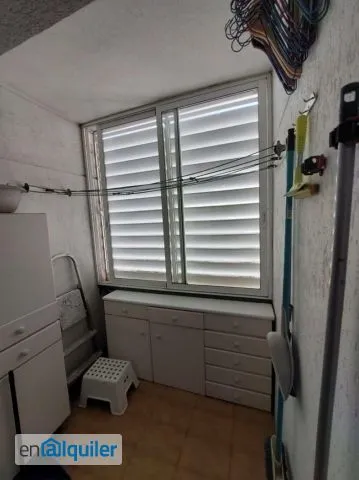 Pesuköök - Air-Conditioned Flat with Terrace in Parque Roma