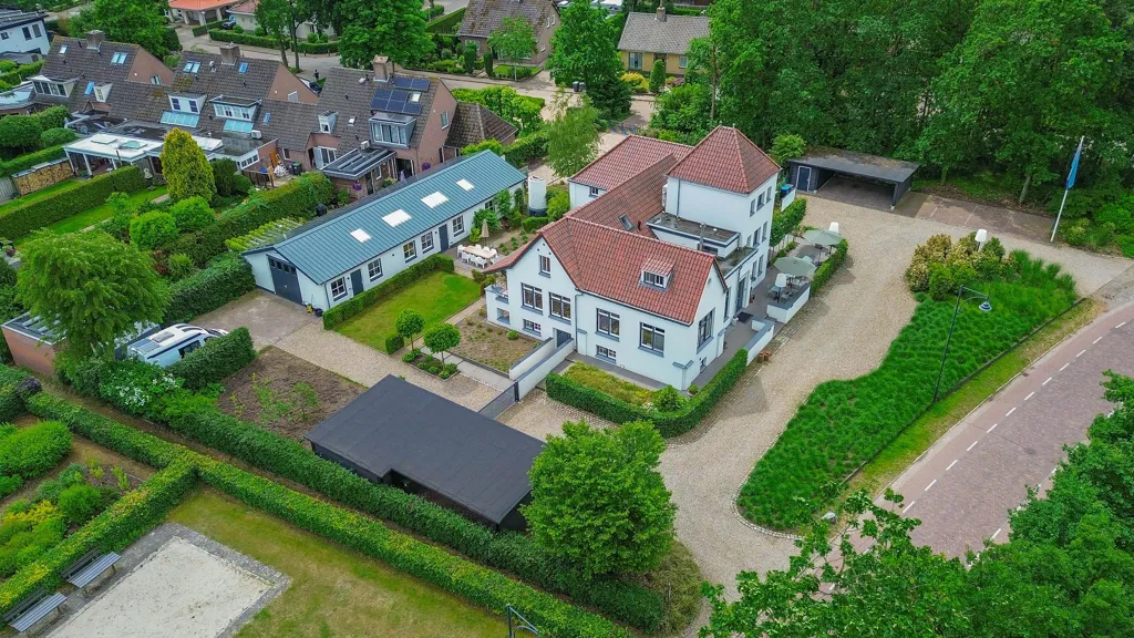 Aerial - Renovated Former Dairy with Natura 2000 Proximity