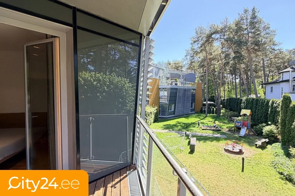 Balcon - Modern Apartment with Sea View in Jūrmala