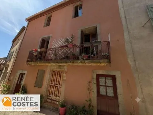 Extérieur - Maison de Village avec Jardin à Avène